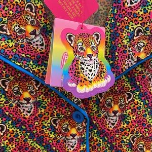 NEW NWT xs posh peanut Lisa Frank hunter pajama shirt soft! Gorgeous! Love LOVE!